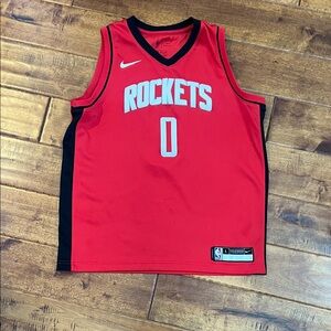 Nike Red Rockets Jersey with Black Trim